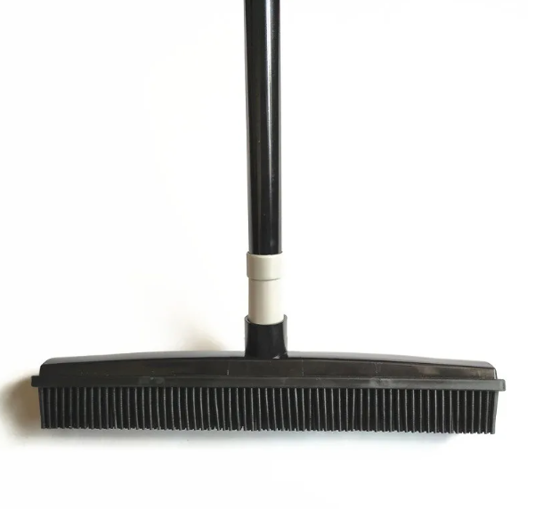 Pet Hair Removal Broom – Lifts Fur from Carpet & Floors