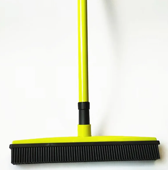 Pet Hair Removal Broom – Lifts Fur from Carpet & Floors
