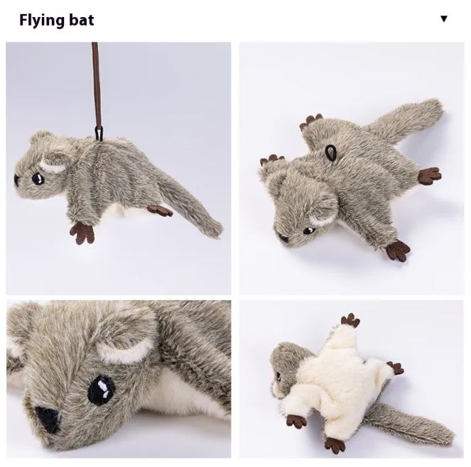 Flapping Bird Cat Toy – Rechargeable Interactive Bird for Indoor Cats