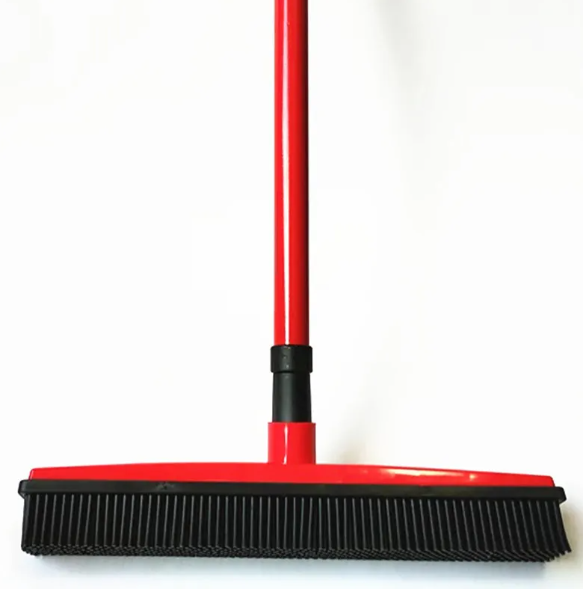 Pet Hair Removal Broom – Lifts Fur from Carpet & Floors