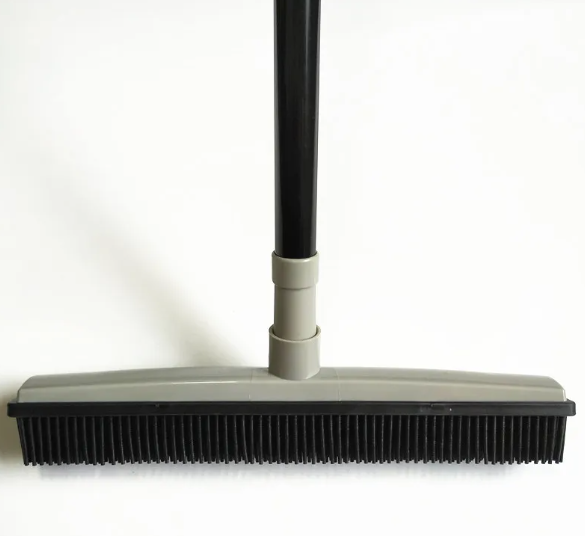 Pet Hair Removal Broom – Lifts Fur from Carpet & Floors