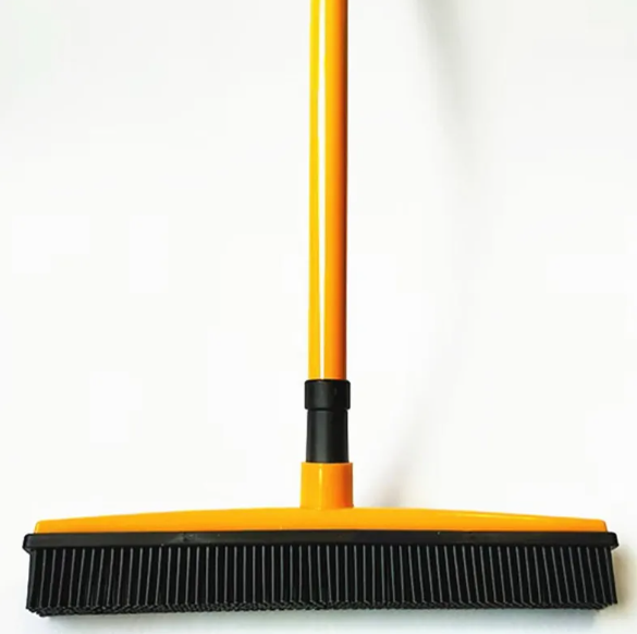Pet Hair Removal Broom – Lifts Fur from Carpet & Floors